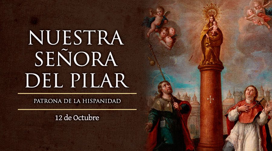 Resultado de imagen de LA VIRGEN DEL PILAR se apareció, en carne mortal, al Apóstol Santiago en Zaragoza, "ME FELICITARÁN TODAS LAS GENERACIONES" (Lc 1, 46-55)